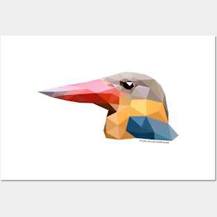 Stork-billed Kingfisher Posters and Art